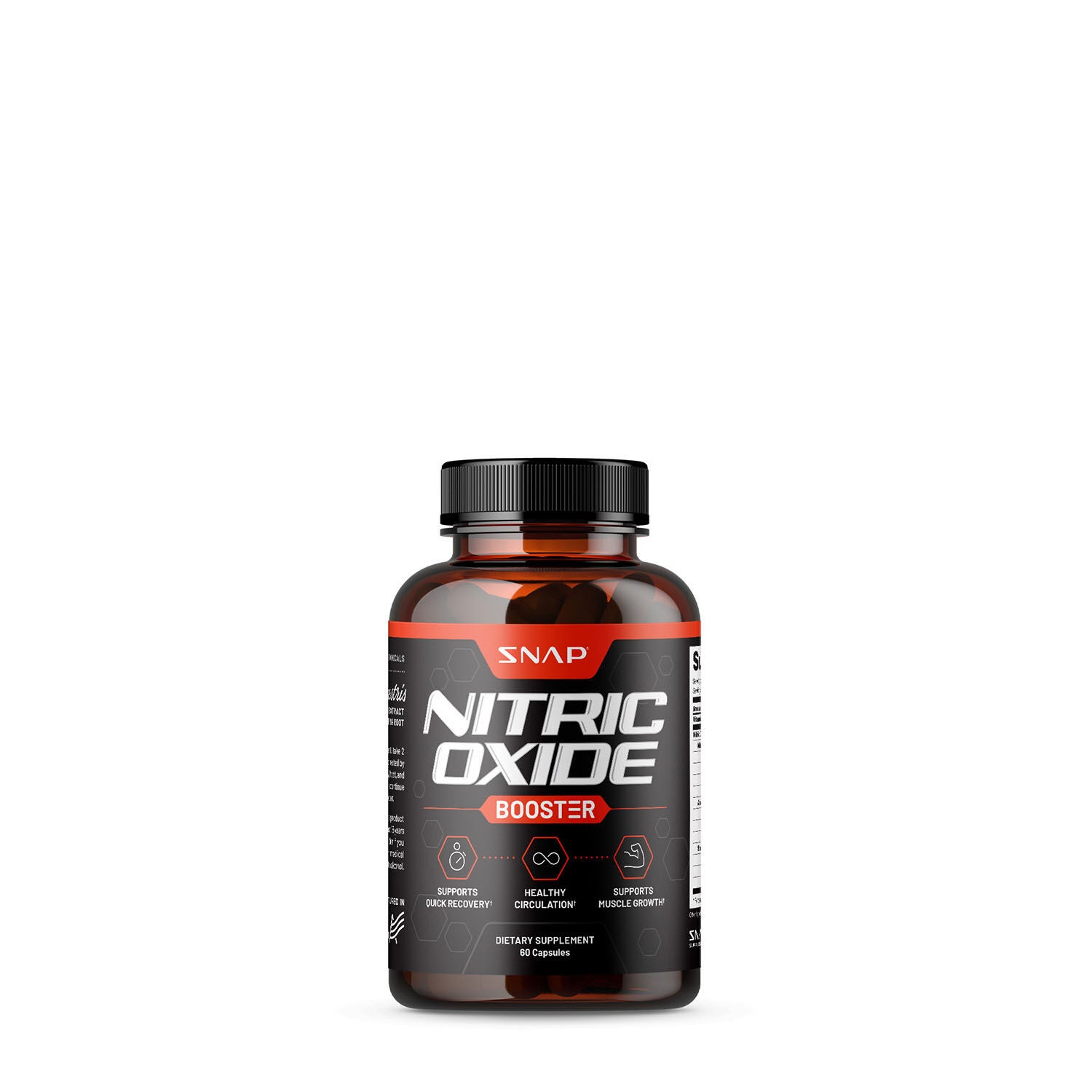 Nitric Oxide Booster - 60 Capsules (30 Servings)  | GNC